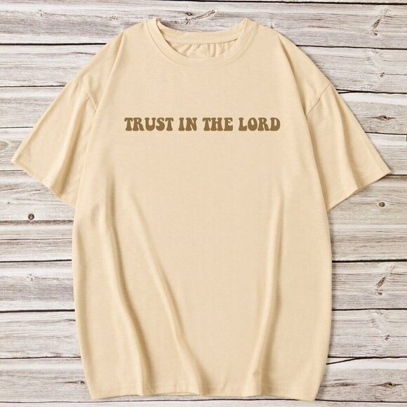 Apricot Casual Women's Summer Loose Fit T-Shirt - Picture 4 of 5